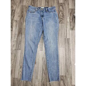 (3/$35) Jessica Simpson Jeans Womens 6 / 28 Kiss Me Skinny Frayed Hem Distressed